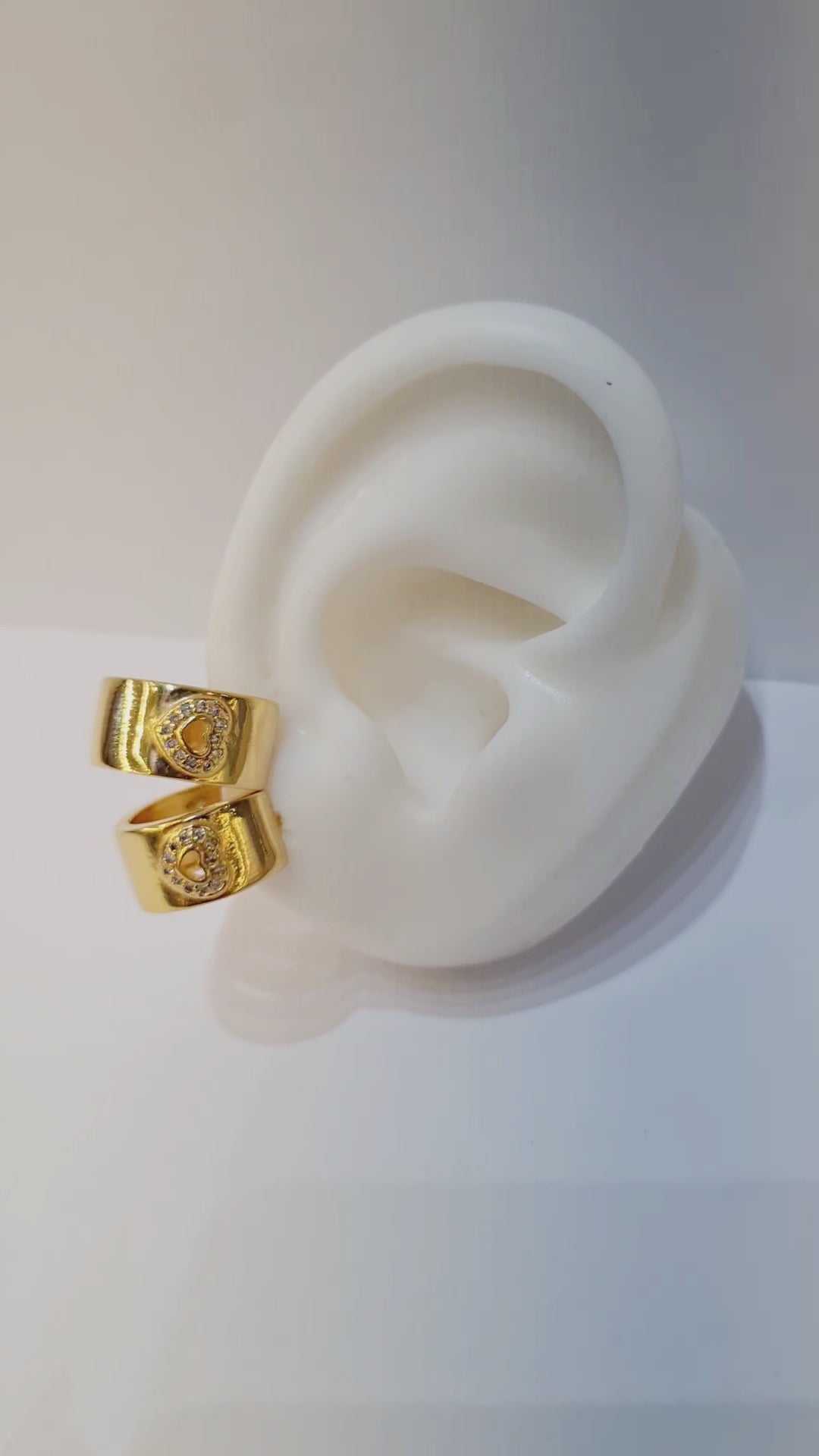 Brinco Argola Coração