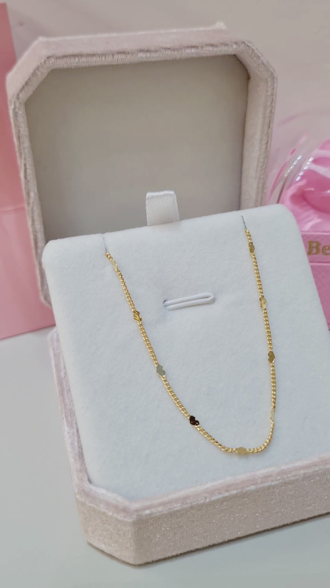 Corrente Choker Folheada