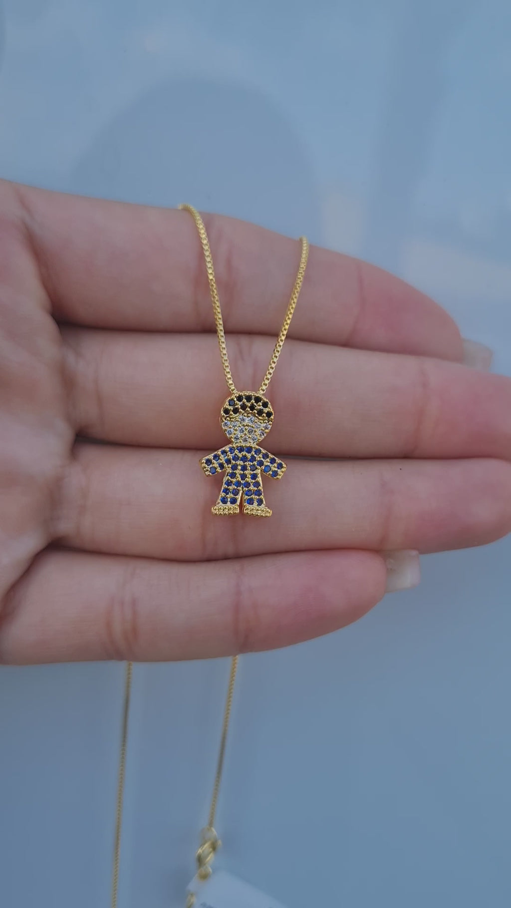 Colar Filho Cravejado