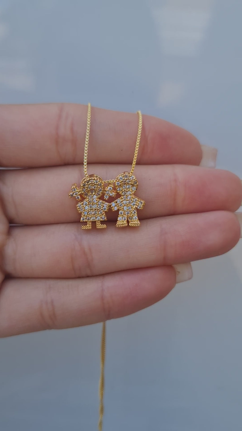 Colar Menino e Menina